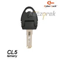 Mieszkaniowy 190 - klucz surowy - Cyber Lock CL5 łamany